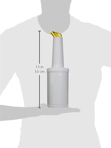 Winco Pour with Yellow Spout and Lid