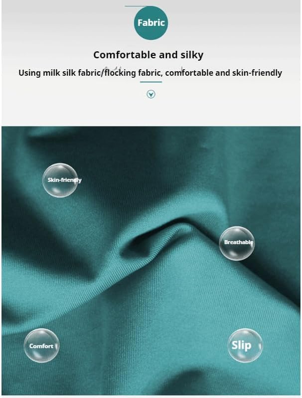 Travel Neck Pillow, Peacock Green, Inflatable U-Shaped, Velvet Exterior, Portable, Lightweight, 18.1 x 10.8 inches