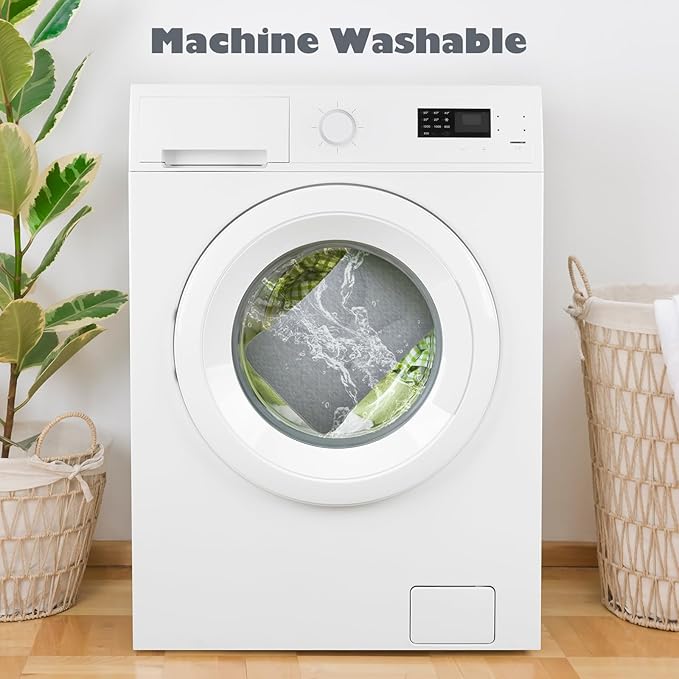 Washable Pillow for Neck Pain Relief, 4.7 Inch Breathable Pillows with PP Tube, Ajustable Neck Pillows for Pain Relief Sleeping, Support Pillows for Side, Back & Stomach Sleepers