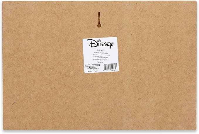 Open Road Brands Disney Winnie The Pooh Room in Your Heart Nostalgic Wood Wall Decor for Nursery, Bedroom or Play Room