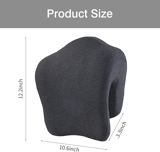 BALAPET Memory Neck Support for Office Chair, Headrest Pillow for Neck Pressure Relief Improved Posture for Working Chair, Car, Sofa, Plane and Travel