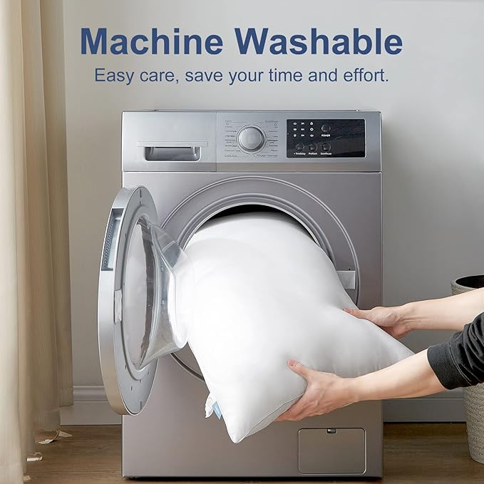 CozyLux Pillows King Size Set of 2, Hotel Quality Bed Pillows for Sleeping 2 Pack, Cooling Pillows for Side Back and Stomach Sleepers, Down Alternative Luxury Soft Supportive Fluffy Pillows (20x36)