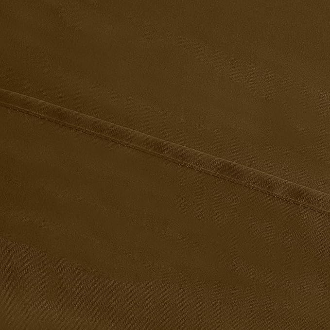 Utopia Bedding Standard Pillow Cases - 2 Pack - Envelope Closure - Soft Brushed Microfiber Fabric - Shrinkage and Fade Resistant Pillow Covers 20 X 26 Inches (Standard, Mocha)