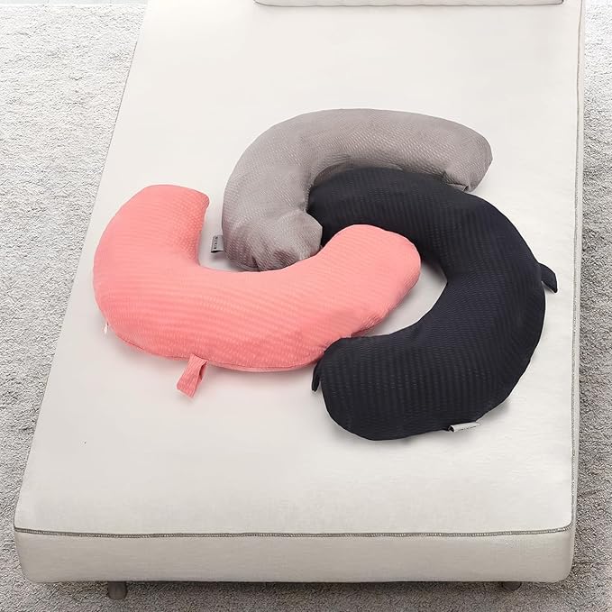 Travel Neck Pillow Cover Neck Pillow Replacement Cover Travel U Neck Pillow Case Cover Soft and Smooth Neck Pillow Cover Blue (Only Pillow Cover, No Filler)