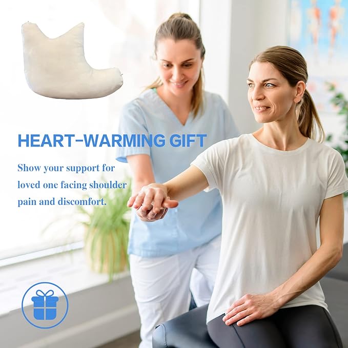 Shoulder Surgery Pillow, Ergonomic Rotator Cuff Pillow, Comfortable Post Shoulder Surgery Pillow, Adjustable Structure Provide Support, Shoulder Pain Relief