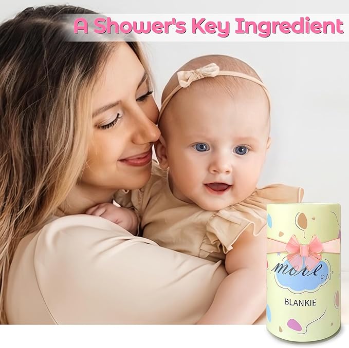 White Unicorn Baby Security Blanket Loveys for Babies Girls, 16" Soft Baby Lovey Blanket, Baby Snuggle Stuffed Animals Blankie, Baby Girls Gifts for Infant and Toddler