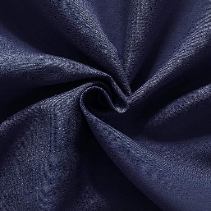 Bed Skirt Twin Size Ruffled Bed Skirt with Split Corners, 14 Inch Drop Dust Ruffle Bed Skirt with Platform,Blue