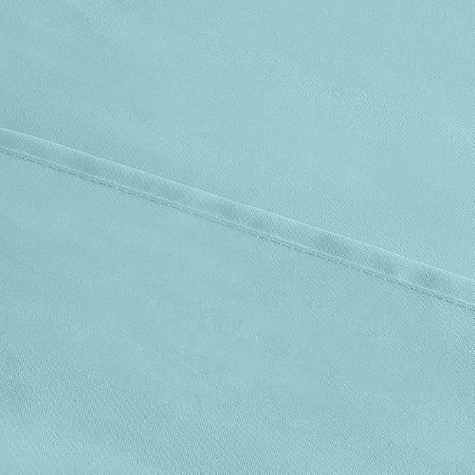 Utopia Bedding Standard Pillow Cases - 2 Pack - Envelope Closure - Soft Brushed Microfiber Fabric - Shrinkage and Fade Resistant Pillow Covers 20 X 26 Inches (Standard, Spa Blue)