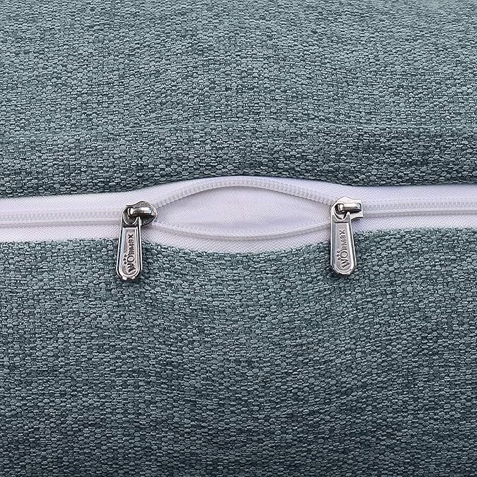 Daneey Multifunctional Headboard Pillow Heighten Headboard Wedge Pillow Bolster Pillow for Bed Reading Pillow Adult Back Pillow for Sitting in Bed Wedge Pillow Headboard with Removable Gray Cover