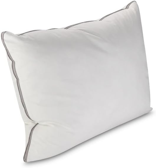 Set of 2 Bed Pillows for Sleeping Standard | Luxury Hotel Quality Gusseted Pillow | Premium Alternative Microfiber Filled | Pillow for Back, Stomach or Side Sleepers