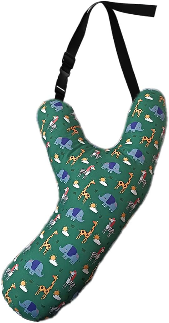 Car Travel Pillow for Kids Adults Soft Neck Pillow Head and Body Support Pillow Breathable Seat Pillow Car Aircraft Travel Pillow Neck Support Pillow Cushion for Long Journey Travel Accessories