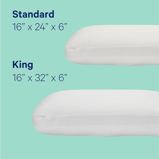Casper Sleep, King Casper Essential Cooling Hybrid Pillow, White