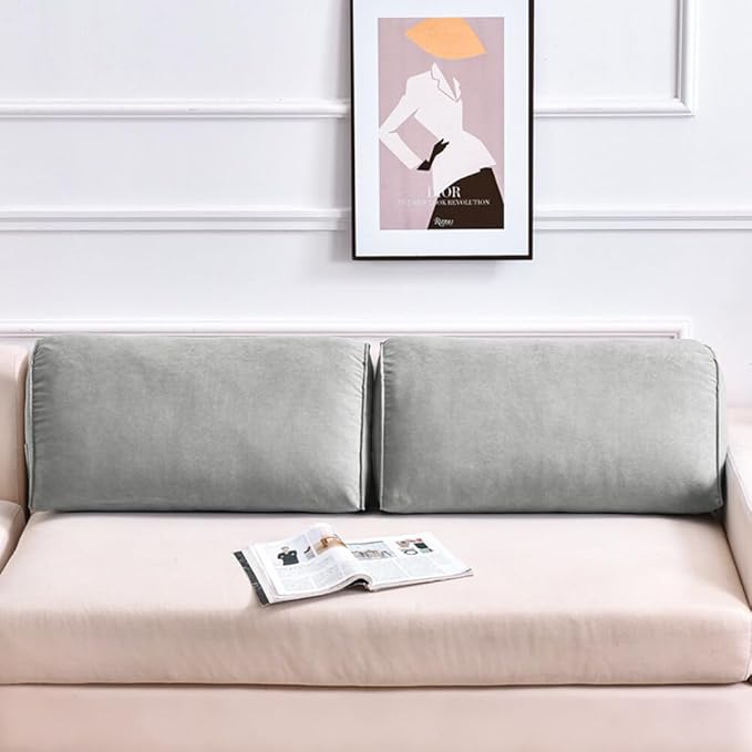 Couch Back Cushion Decorative Throw Pillows with Removable Pillowcase Sofa Waist Cushion Lumbar Support Backrest Pillow for Living Room Headboard Reading Pillow