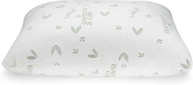 Adjustable Pillow (Queen (U.S. Standard)) Bed Pillow for Sleeping, Cooling Shredded Memory Foam, Adjustable to Soft - Firm, Removable and Washable Cover, Pillow for Back Or Side Sleepers