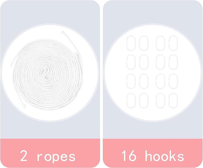 Beautiful Gauze Bunk Bed Curtains Drapes with Lace Privacy Bed Canopy for Bottom, 2 Panels, Whiterabbit