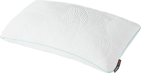 Shredded Memory Foam Pillows King Bed Pillows Set of 1, Summer Cooling Pillows for Hot Sleepers with Washable Pillowcase, and Winter Soft Dual Sided Pillow for Back and Stomach Sleepers