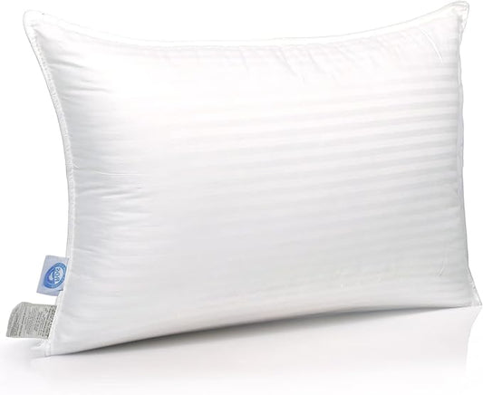 East Coast Bedding Cozy Dream Goose Feather and Down Pillows - RDS Certified, 100% Cotton Cover, Hotel Collection, Bed Sleeping, Medium Support