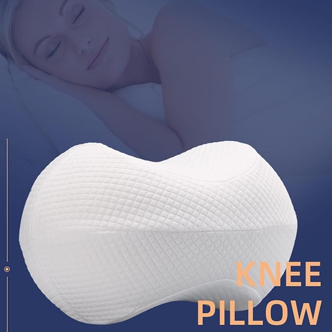 Memory Cotton Slow Rebound Beautiful Leg Pillow Clip Leg Pillow（White）