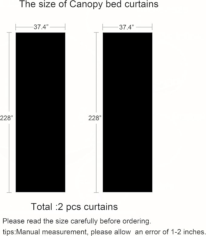 Akiky Canopy Bed Curtains Queen Sheer Sage Green Bed Canopy Scarf Bed Canopy,Kids Bed Scarf-Curtains for Room Décor or Wedding Party Décor(2 Bed Canopy)