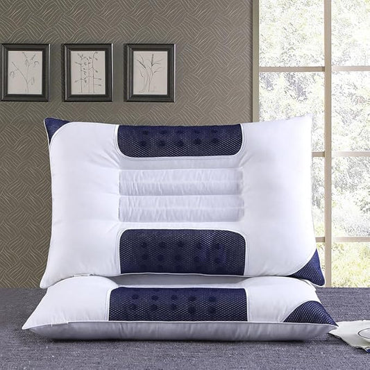 Cassia Magnetic Neck Care Sleeping Health Pillow, Pair of Sleeping Pillows