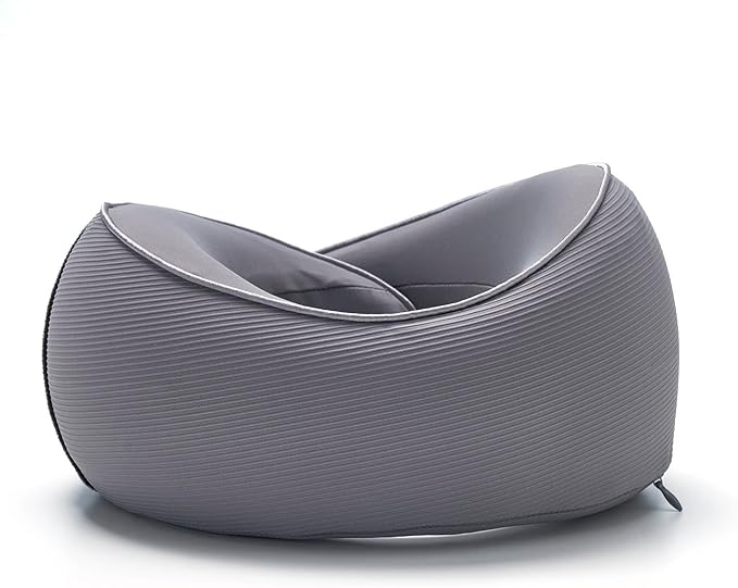 Travel Neck Pillow, Memory Foam Ergonomic Neck Pillow for Travel.Neck Support Travel Pillow for Airplane/Car Trips. Lightweight Design for Neck Pain Relief. Plane Pillow. Neck Travel Pillow