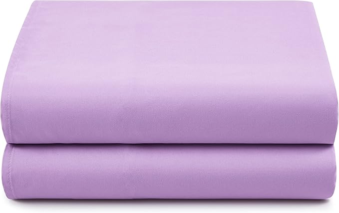 Toddler Pillow Cases Set of 2 Microfiber Travel Pillow Cases 14x20 Comfortable Not Shrink Soft Pillow Cases Light Purple Pillow Covers Envelope Style