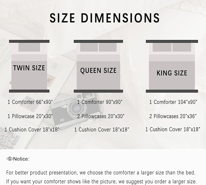 Bedbay Comforter Set King Size Christmas Bedding Set Xmas Elk Snowflakes Printed 4 Pcs Microfiber Soft Xmas Festival Bedding Set 1 Comforter 2 Pillowcases 1 Cushion Cover(Red,King)