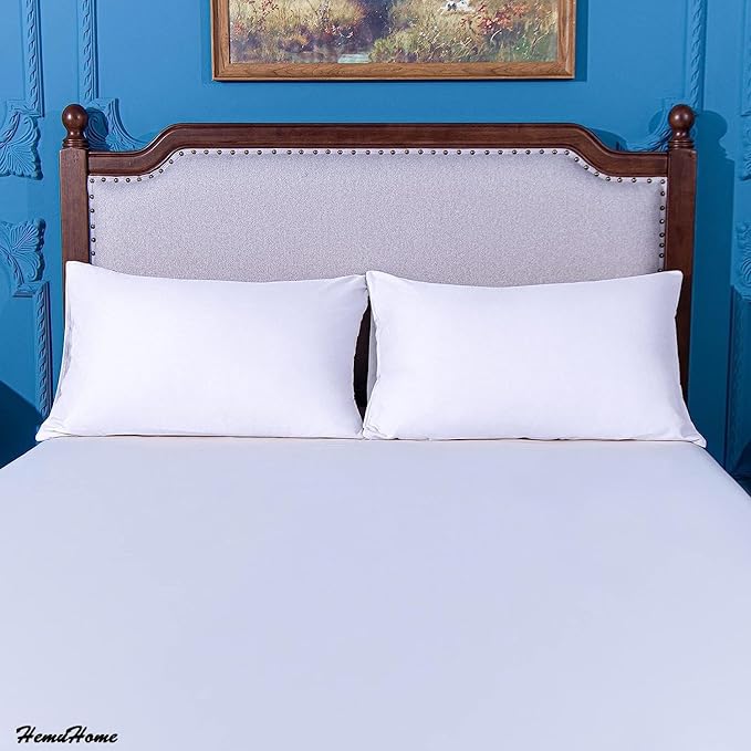 Toddler Pillowcase Set of 2 PC 600 TC 100% Egyptian Cotton Toodler 13x18 Inch Small Travel Pillow Case Open Closer Decorative Soft Cozy Travel Kids Nursery Preschool Pillow Cases, White Solid