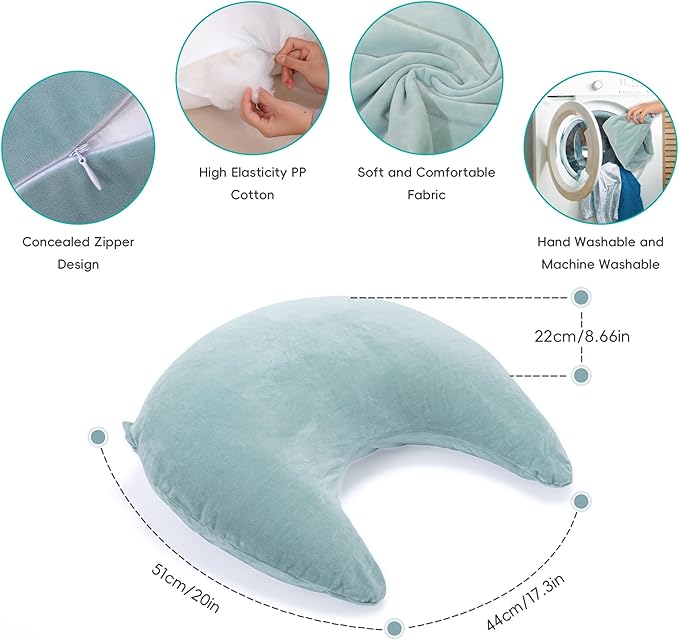 TYYIHUA Gaming Pillow Reading Pillow for Gaming Gamer Pillow Gaming Pillow for Lap Arm Rest Pillow Lap Pillow for Gaming, for Reading, Working, Crochet