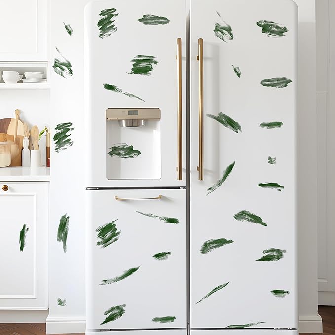 DIY Oil Painting Brushstroke Wall Decal for Kids - Creative Brushstroke Wall Sticker | Removable, Waterproof, and Easy Peel and Stick | Perfect for Kids, Baby Room, Classroom, Living Room,