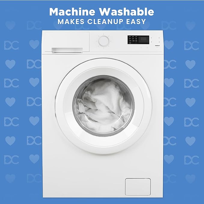 Delta Children Starlit Sky 2-Stage Crib and Toddler Mattress – GREENGUARD Gold Certified, CertiPUR-US Certified Foam, Breathable Machine Washable Cover, Waterproof Barrier, Made in USA, Blue