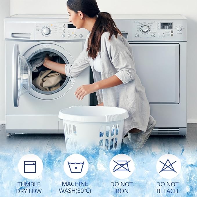 SASTTIE Cooling Pregnancy Pillow Cover, 57-inch U Shaped Pregnancy Pillow Case, Cooling Maternity Pillow Cover Fits 55/57 Inch Pregnant Pillow, Pink