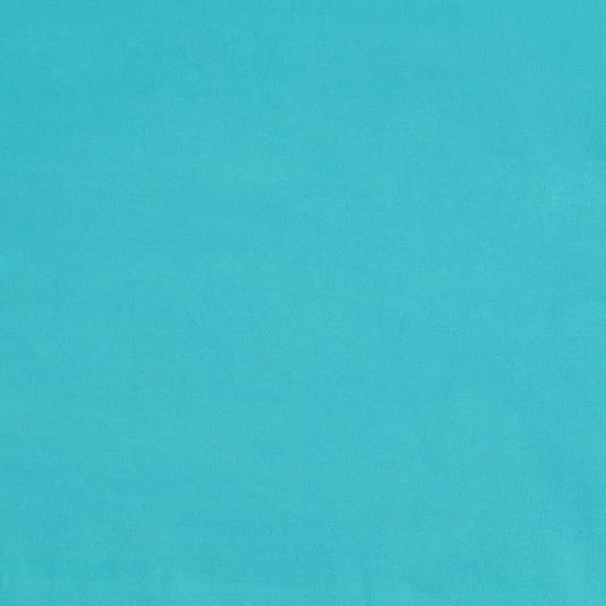 Amazon Basics Kid's Soft Easy-Wash Lightweight Microfiber 3-Piece Sheet Set, Toddler, Bright Aqua, Solid