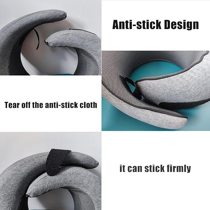 Travel Pillows for Airplanes,2024 New Travel Pillow,Travel Neck Pillow Memory Foam Airplane Neck Pillow Neck Pillow for Traveling Suitable for Airplanes,Offices and Cars