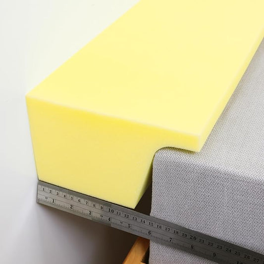 Bed Filler for Headboard, Suitable for Gap 5.4-6.4" of King Queen Twin Bed, 78.7'' Long Wedge Sleeping Pillow, Foam Bed Mattress Gap Filler