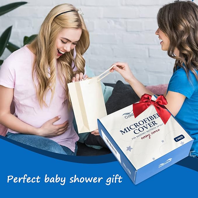 Bedside Sleeper Bassinet Sheets to Fit Baby Delight, ANGELBLISS, Mika Micky, Milliard, MiClassic, Dream On Me, Baby Joy Bassinet, Soft Breathable Rainbow Bassinet Sheet(34"x 21"x 5") for Boys Girls