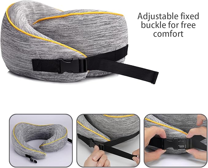 New 2024 flight essentials | Travel Pillows For Airplanes | Long Flight Must Haves, Travel Essentials for Flying Overseas | 360 plane pillow, Airplane Neck Pillow | Adult and Kids travel pillow