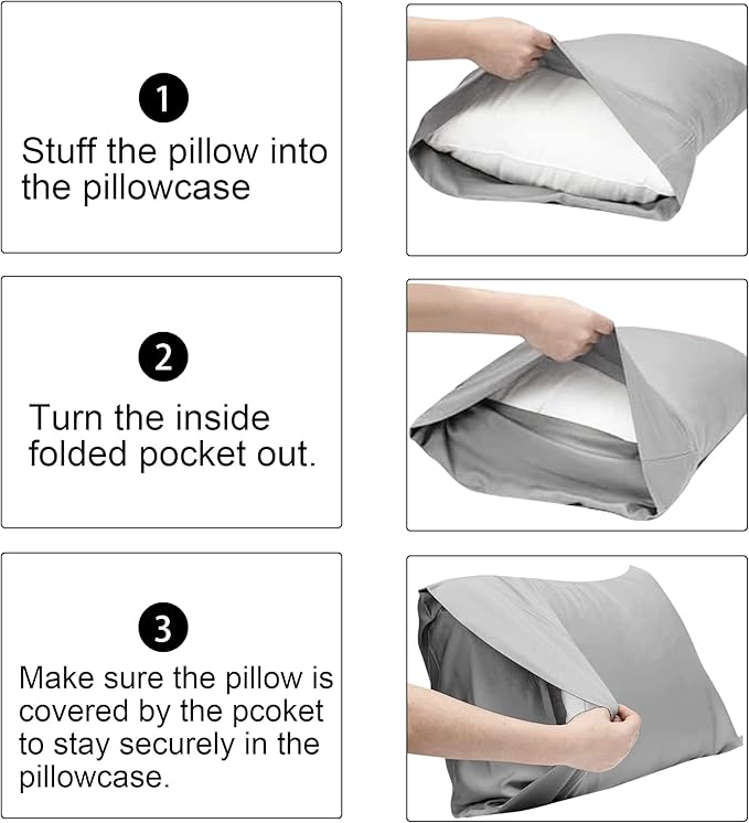 Toddler Pillowcase Set of 2 PC 600 TC 100% Egyptian Cotton Toodler 12x16 Inch Small Travel Pillow Case Envelope Closer Decorative Soft Cozy Travel Kids Nursery Preschool Pillow Cases, Ivory Solid