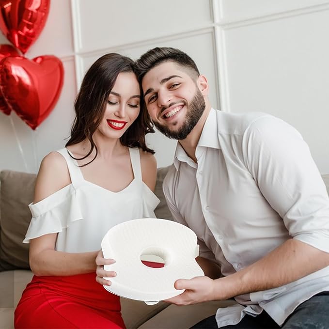 Knee Pillow for Side Sleepers, Knee Pillow - Soothing Pain Relief for Sciatica, Back, HIPS, Knees, Joints Pain, Memory Foam Leg Pillow Pregnancy Pillow Removable and Washable Cover (white)