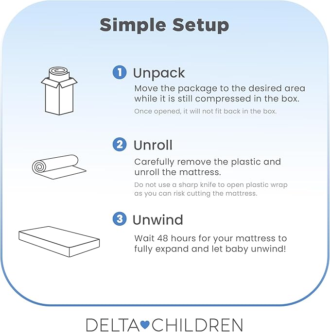 Delta Children Starlit Sky 2-Stage Crib and Toddler Mattress – GREENGUARD Gold Certified, CertiPUR-US Certified Foam, Breathable Machine Washable Cover, Waterproof Barrier, Made in USA, Green