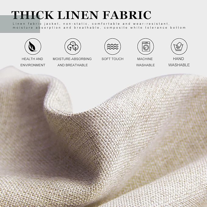 Mattress Extender, Bed Gap/Space Filler, Headboard Pillow Between Headboard and Mattress or Wall, High-Density Foam with Removable Cover（Light Grey- Queen-60 * 4 * 6in）