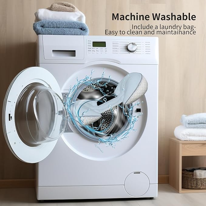 Pregnancy Pillows, PE Filling Body Pillow for Sleeping with Breathable Mesh Cover, Detachable and Adjustable Double-Sided Support for Back, HIPS, Legs and Belly Maternity Pillow (Blue)