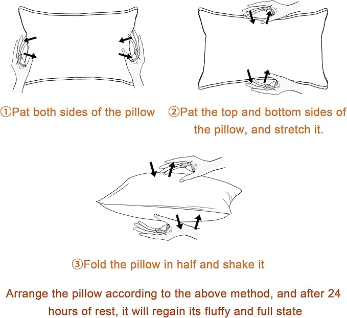 BEDSUM 2 Pack Tiny Pillows, 11"x7" Microfiber Mini Pillows for Travel, Pets, Soft and Machine Washable Small Pillows for Neck, Wrist, and Knee Comfort, Denim Blue