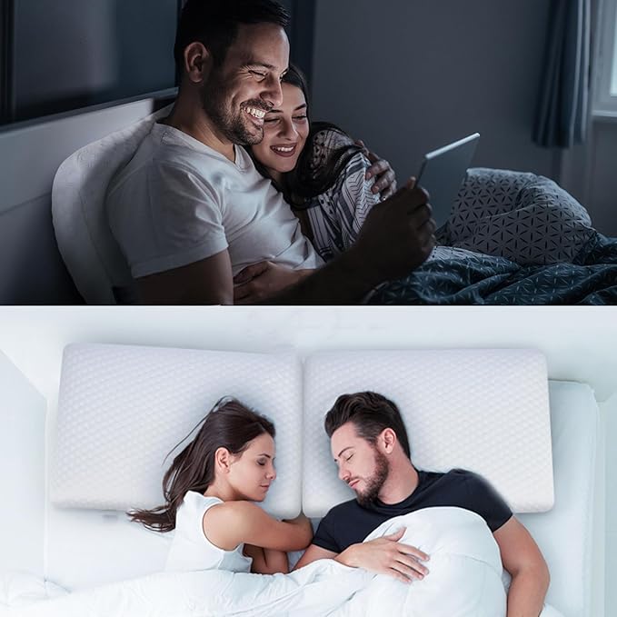 inight Memory Foam Pillows King Size Set of 2, King Size Pillows 2 Pack, King Pillows for Side Sleepers & Back Sleepers, Oeko-tex & CertiPUR-US-King Size (Pack of 2)