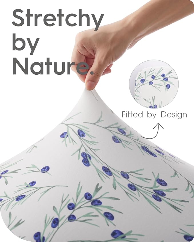 Extra Stretchy Changing Pad Cover, TotBasic Ultra Soft Premium Jersey Knit Changing Pad Sheets, Unisex for Boys and Girls, Safety Strap, Fits All Standard Changing Tables/Dresser Tops - 2 Pack (Berry)