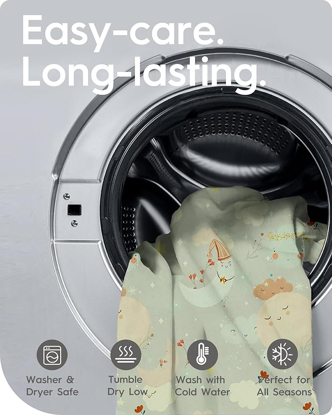 Cloud-Like Soft Pack N Play Sheets - Compatible with Graco, 4moms, Dream On Me, Baby Trend and Other 27 X 39/24 X 38 Inch Playard Mattress Pad, Jersey Knit Cotton, 2 Pack (Planet & Moon)