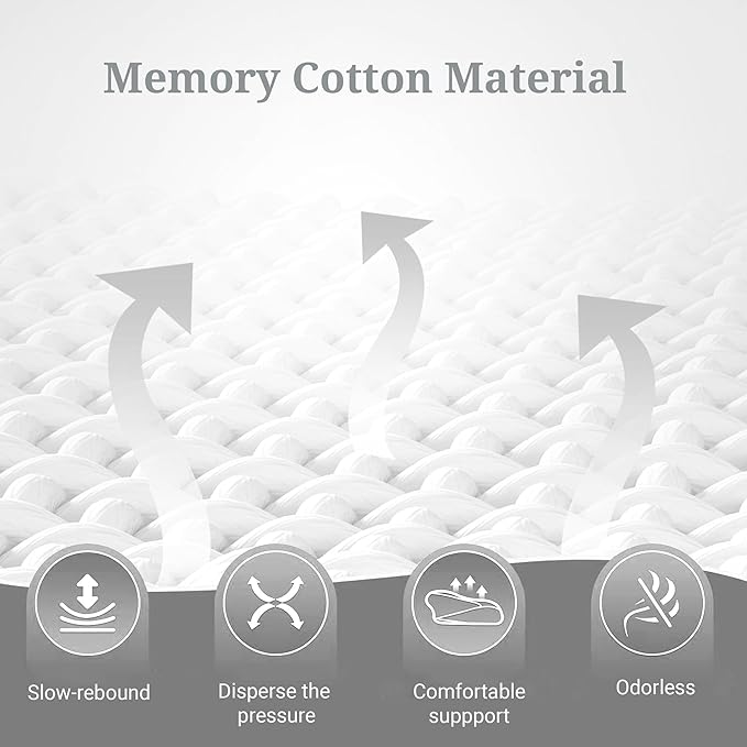 Cervical Pillow for Neck and Shoulder Pain Relief, Odorless Contour Memory Foam Pillows for Sleeping, Ergonomic Orthopedic Support Bed Pillow for Side, Back and Stomach Sleepers, [Grey]