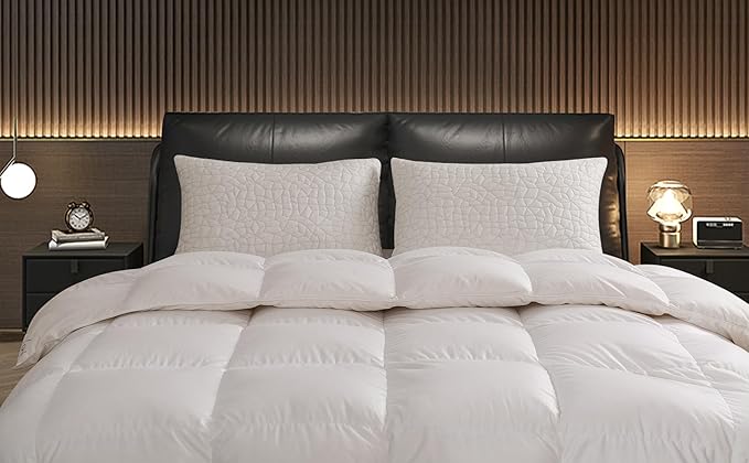 Shredded Memory Foam Pillow, Queen (1-Pack), Adjustable Bed Pillow for Side Back Stomach Sleepers,Comfy Cooling Pillow for Sleeping with Washable Cover…