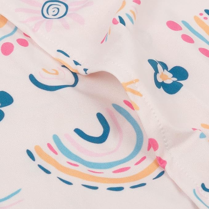 ALVABABY Toddler Pillow Cover Fits 13 x 18,12x 16 Kids Pillow 2 Pack Stretchy Soft Baby Pillow Cover Envelope Kids Pillowcases for Boys Girls Rainbow 2TPE03