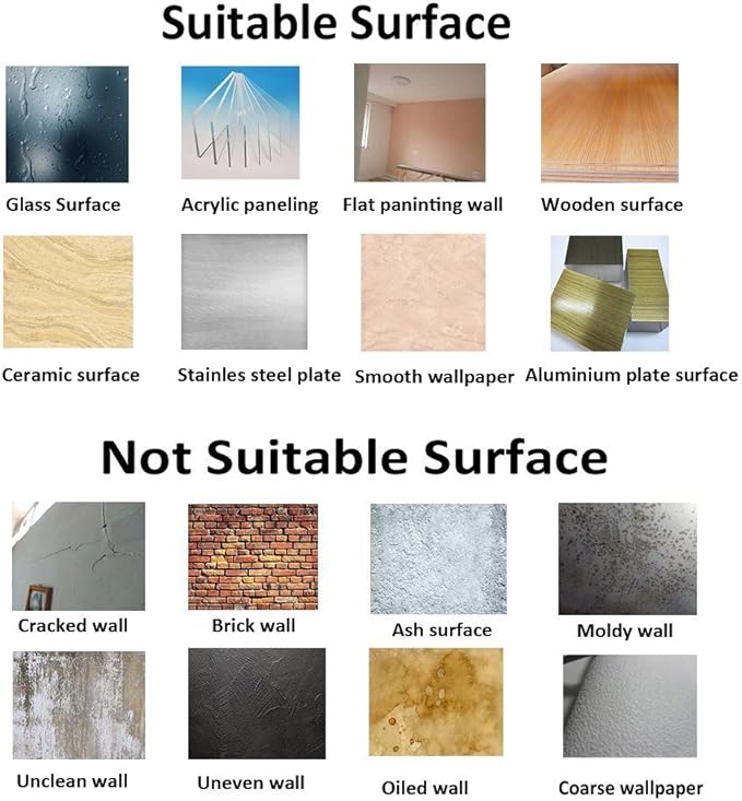 IARTTOP Cute Santa Claus Wall Sticker，Vinyl Christmas Reindeer Art Wall Decal Kitchen Fridge Window DIY Wall Sticker Home Decor